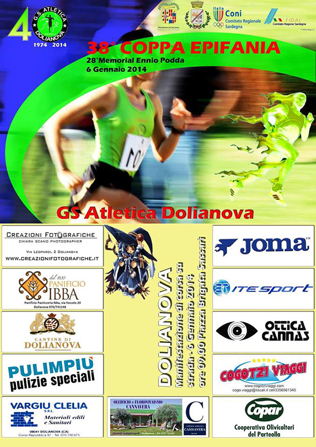 38ª Coppa Epifania - Dolianova - 6 Gennaio 2014 - ParteollaClick