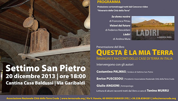 Presentazione del libro Questa è la mia Terra - Settimo San Pietro - 20 Dicembre 2013 - ParteollaClick