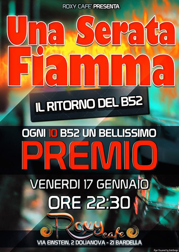 Il Ritorno del B52 al Roxy Cafè - Dolianova - 17 Gennaio 2014 - ParteollaClick