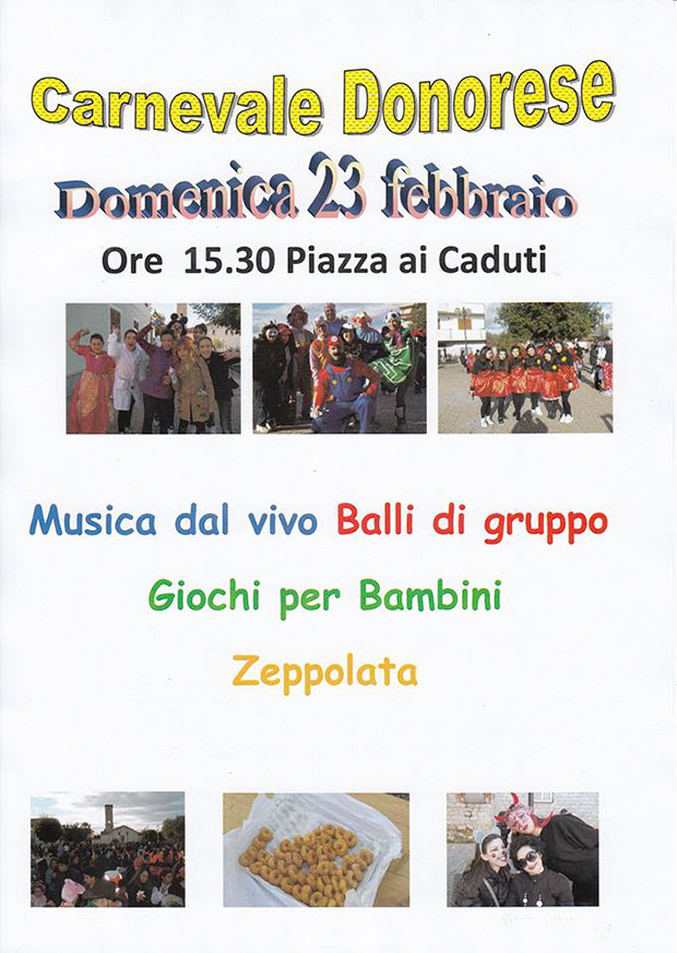 Carnevale Donorese 2014 - Donori piazza ai Caduti - 23 Febbraio 2014 - ParteollaClick