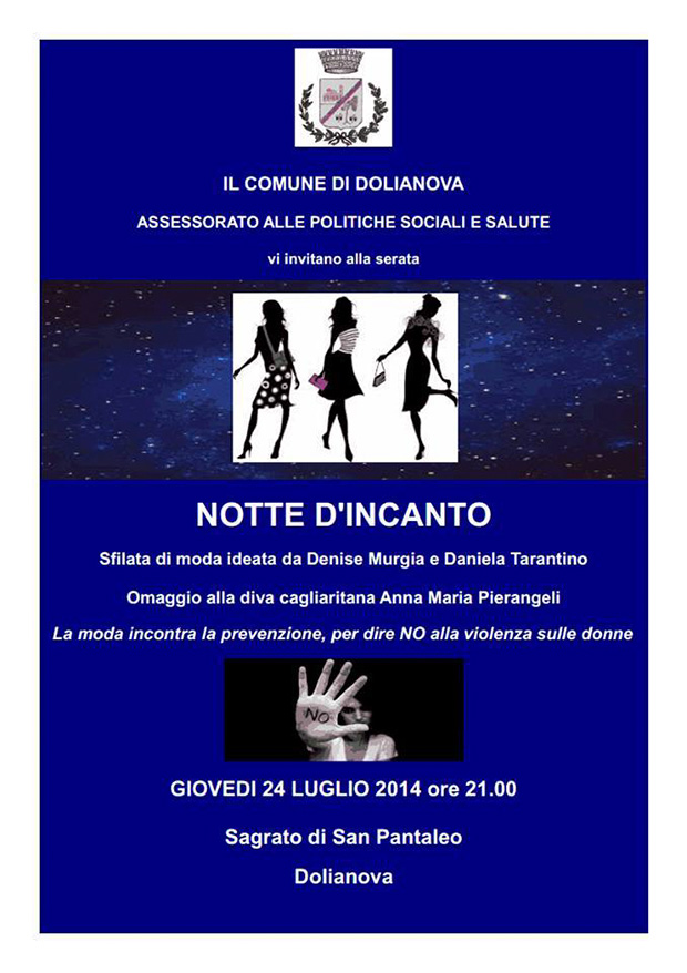 Sfilata di moda Notte D'Incanto - Dolianova - 24 Luglio 2014 - ParteollaClick