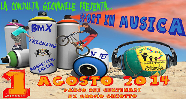 Sport in Musica, lo sport incontra la musica - Dolianova, Parco dei Centenari - 4 Agosto 2014 - ParteollaClick