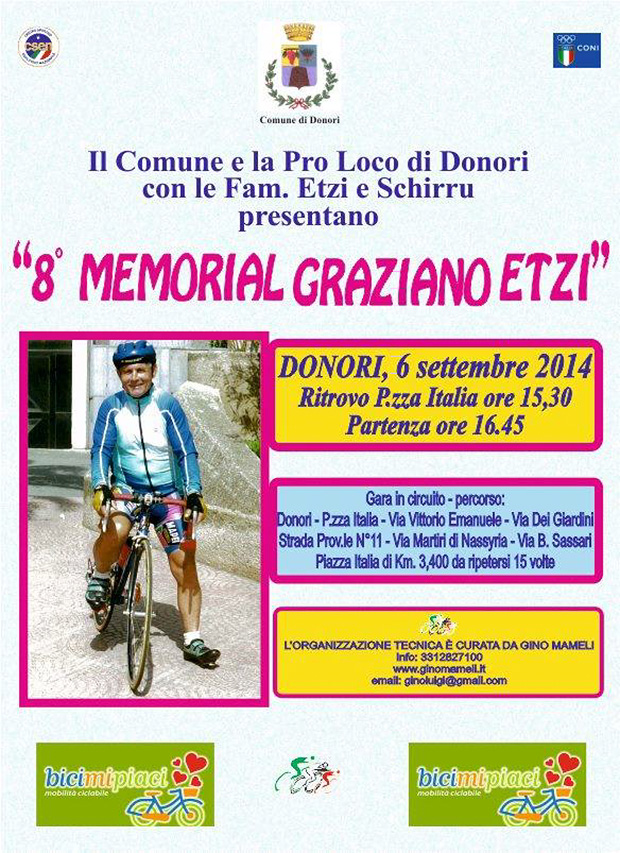 8° Memorial Graziano Etzi - Donori - 6 Settembre 2014 - ParteollaClick