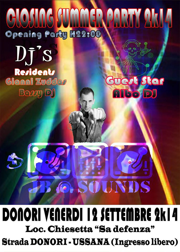 Closing Summer Party 2K14 - Donori - 12 Settembre 2014 - ParteollaClick