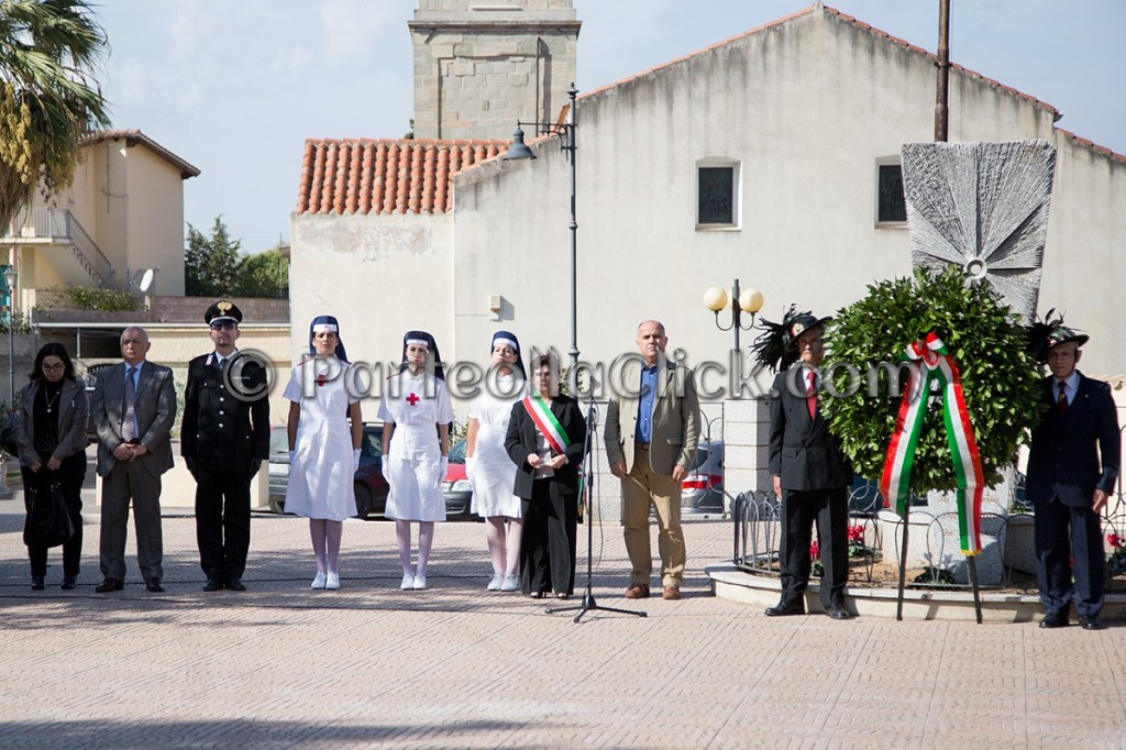 Celebrazione della Commemorazione ai Caduti - Donori - 4 Novembre 2014 - ParteollaClick