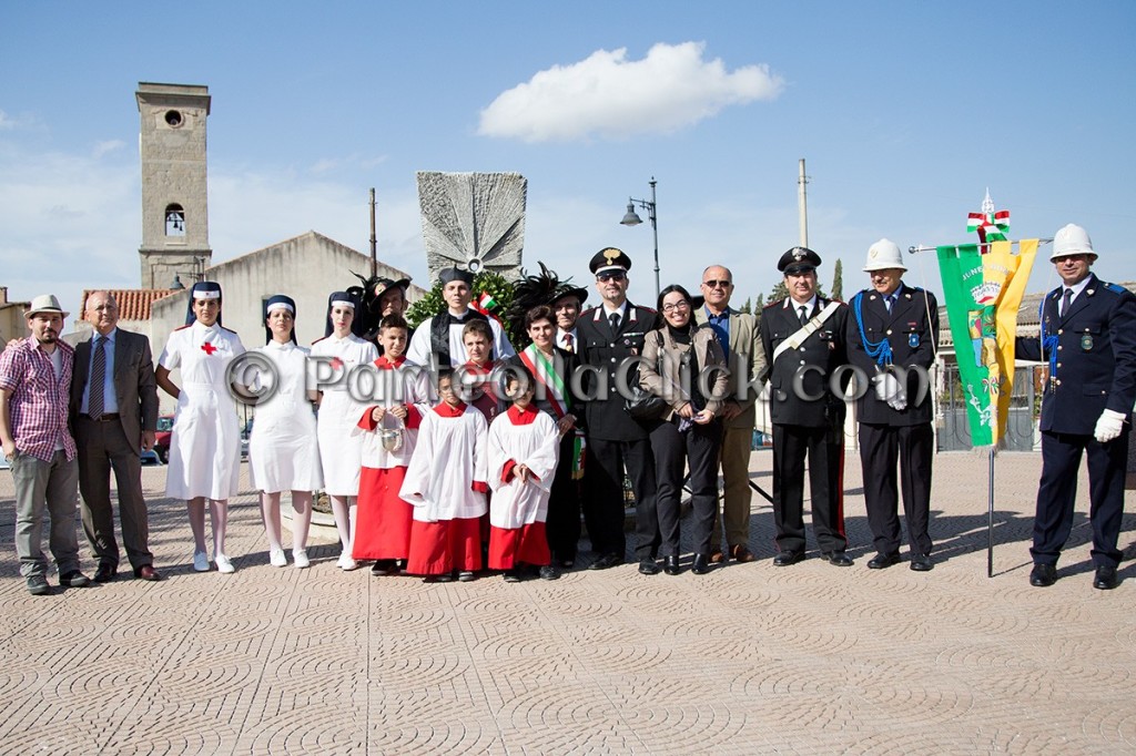 Celebrazione della Commemorazione ai Caduti - Donori - 4 Novembre 2014 - ParteollaClick