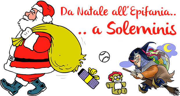 Locandina Da natale 2014 all'Epifania 2015 a Soleminis - ParteollaClick