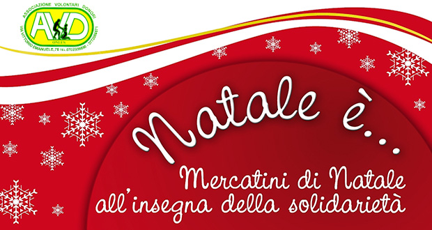 Locandina Terza edizione di Un pensiero per Natale un gesto Solidale - 20 e 21 Dicembre 2014 - Donori - ParteollaClick