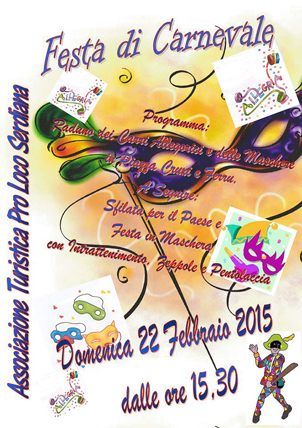 Festa di Carnevale 2015 - Serdiana - 22 Febbraio 2015 - Parteollaclick