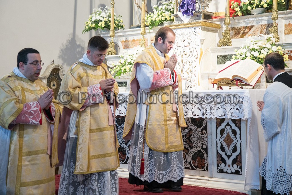 Messa Tridentina Mercoledì Santo - 1 Aprile 2015 - Donori - ParteollaClick