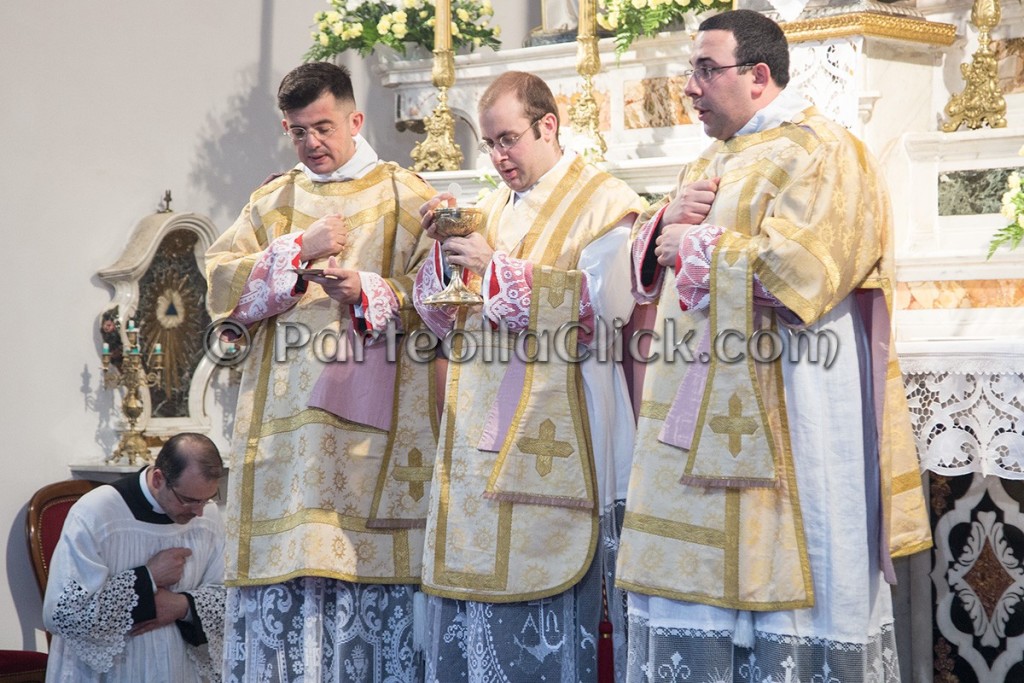 Messa Tridentina Mercoledì Santo - 1 Aprile 2015 - Donori - ParteollaClick