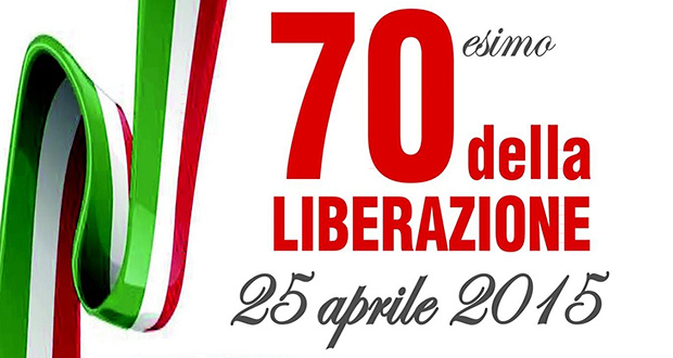 Locandina 70° Anniversario della Liberazione - Dolianova - 25 Aprile 2015 - ParteollalClick