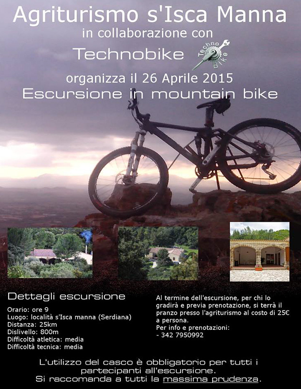 Mountain Bike a S'Isca Mannna in compagnia di Technobike - Serdiana - 26 Aprile 2015 - ParteollaClick