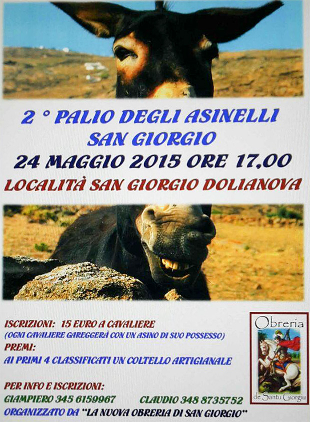 2º Palio degli Asinelli - Dolianova - Domenica 24 Maggio 2015 - ParteollaClick