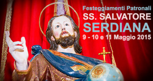 Locandina Festeggiamenti Patronali di SS. Salvatore 2015 - Serdiana - 9, 10 e 11 Maggio 2015 - ParteollaClick