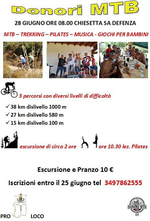 Seconda edizione di Donori MTB - Donori - Domenica 28 Giugno 2015 - ParteollaClick