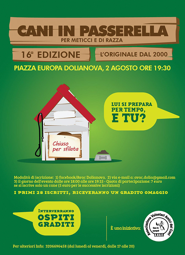 16ª edizione di Cani in Passerella - Dolianova - 2 Agosto 2015 - ParteollaClick