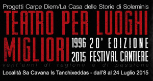 Locandina 20ª edizione del Festival Cantiere - Soleminis - ParteollaClick