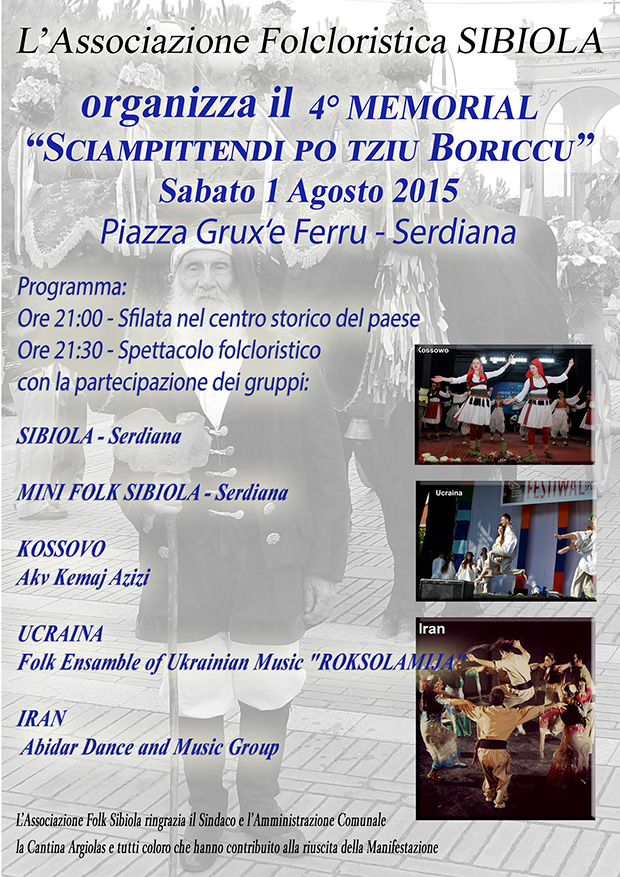 4° Memorial Sciampittendi po Tziu Boriccu - Serdiana - 1 Agosto 2015 - ParteollaClick