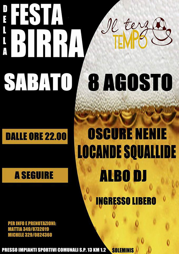 Festa della Birra 2015 presso Il Terzo Tempo - Soleminis - 8 Agosto 2015 - ParteollaClick