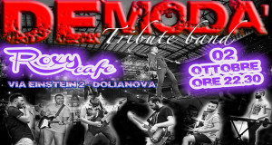 Banner DeModà live 2015 al Roxy Cafè - Dolianova - Venerdì 2 Ottobre 2015 - ParteollaClick