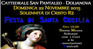 Banner Festa di Santa Cecilia 2015, patrona dei musicisti - Dolianova - 22 Novembre 2015 - Parteollaclick