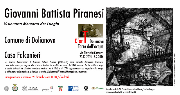 Banner Inaugurazione del nuovo spazio museale espositivo D'arT ed esposizione di Piranesi - Dolianova - 20 Dicembre 2015 - ParteolalClick