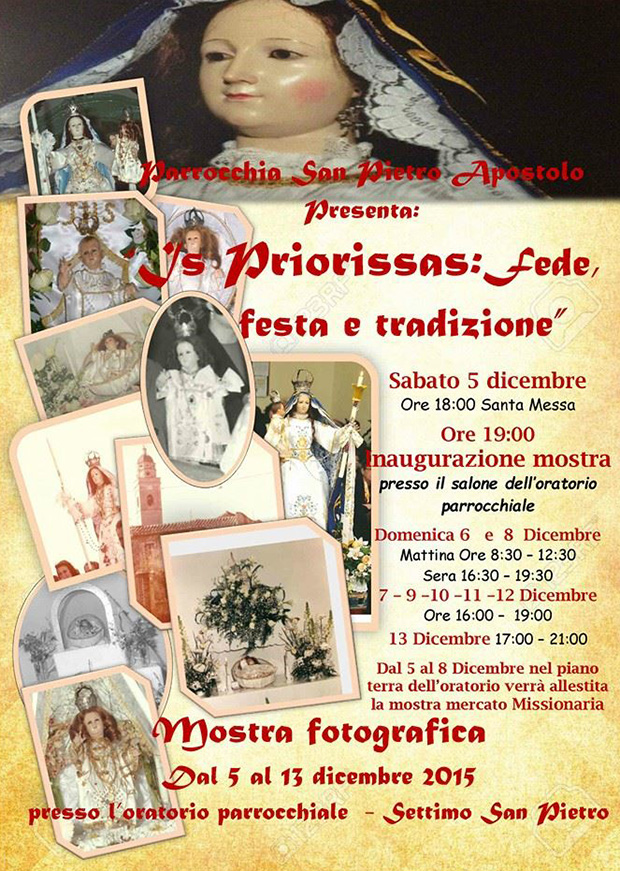 Mostra Fotografica Is Priorissas - Settimo San Pietro - Dal 5 al 13 Dicembre 2015 - ParteollaClick