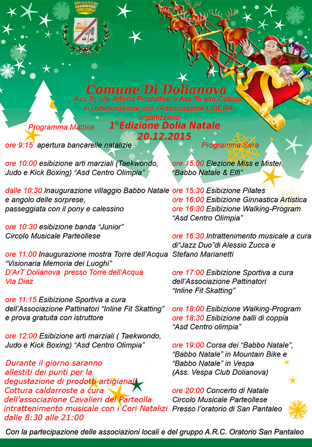 Prima edizione di Dolia Natale con il Villaggio di Babbo Natale - Dolianova - 20 Dicembre 2015 - ParteollaClick