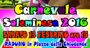 Banner Sfilata di Carnevale 2016 - Soleminis, Piazza delle Chiudente - 13 Febbraio 2016 ore 15 - ParteollaClick