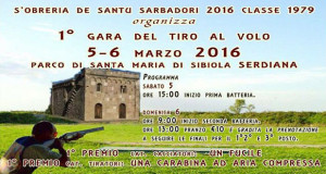 Banner 1ª Gara del Tiro al Volo al Parco di Santa Maria di Sibiola - Serdiana - 5 e 6 Marzo 2016 - ParteollaClick