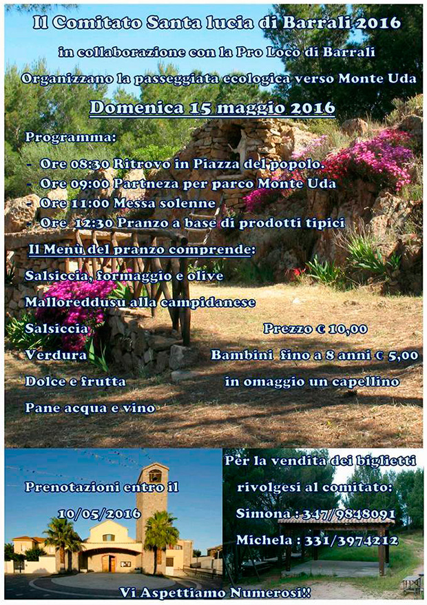 Passeggiata Ecologica al Parco di Monte Uda - Barrali - 15 Maggio 2016 - ParteollaClick