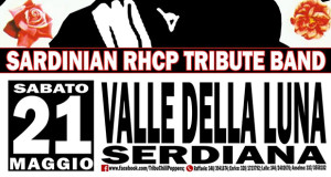 Banner Tribù Chili Peppers Live - Valle della Luna Serdiana - 21 Maggio 2016 - ParteollaClick