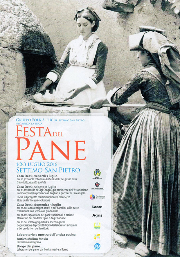 Festa del Pane 2016 - Settimo San Pietro - Venerdì 1, Sabato 2 e Domenica 3 Luglio 2016 - ParteollaClick