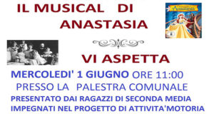 Baner Musical di Anastasia, saggio dei ragazzi della seconda media - Donori - 1 Giugno 2016 - ParteollaClick