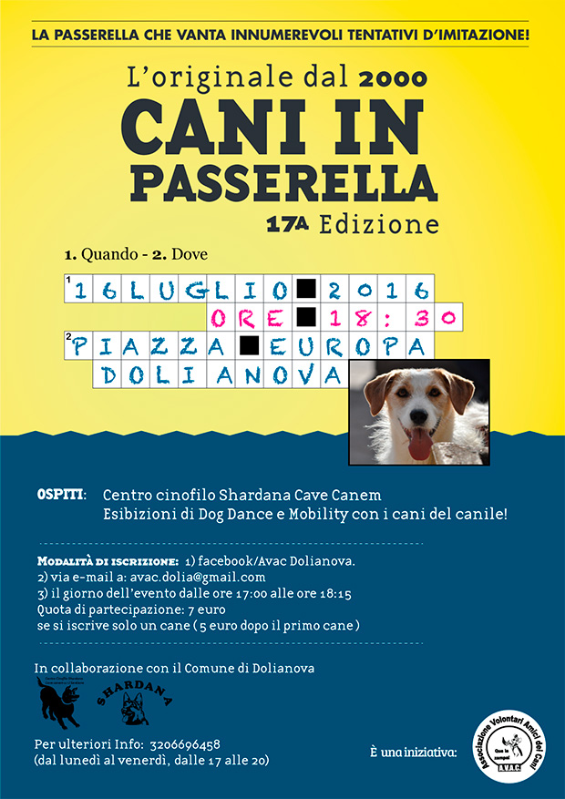 17ª edizione di Cani in Passerella - Dolianova - 16 Luglio 2016 - ParteollaClick