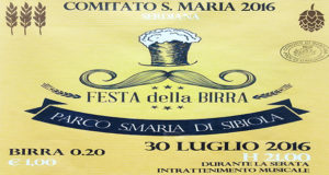 Banner Festa della Birra al Parco di Santa Maria di Sibiola, in beneficenza per la festa 2016 - Serdiana - 30 Luglio 2016 - ParteolalClick