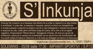 Banner S'inkunja 2016, Festa Contadina presso Il Terzo Tempo agli impianti sportivi comunali - Soleminis - 5 Agosto 2016 - ParteollaClick