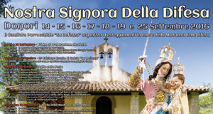 Banner Festa di Nostra Signora della Difesa - Donori - 14, 15, 16, 17, 18, 19 e 25 Settembre 2016 - ParteollaClick