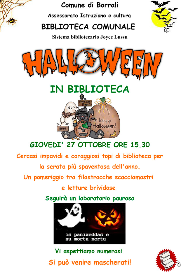 Festa di Halloween 2016 - Barrali - 27 Ottobre 2016 - ParteollaClick