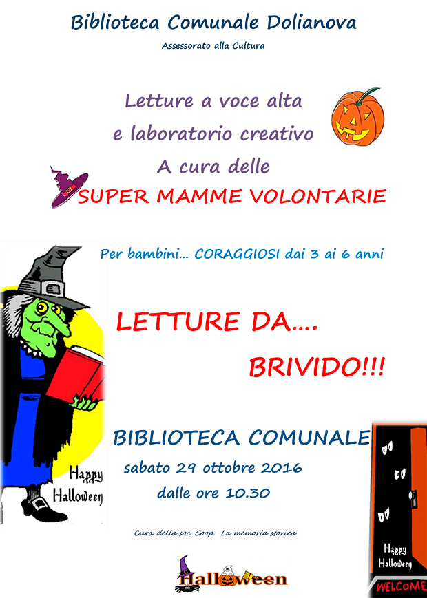 festa-di-halloween-2016-per-i-bambini-coraggiosi-dai-3-ai-6-anni-biblioteca-comunale-di-dolianova-29-ottobre-2016-parteollaclick