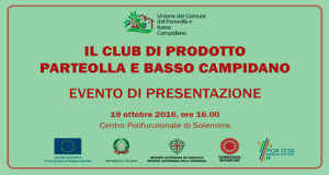 Banner Presentazione del progetto Club di Prodotto Parteolla e Basso Campidano - Soleminis - 19 Ottobre 2016 - ParteollaClick