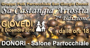 Banner 7ª Edizione Sa Castangia Arrostia - Donori - 8 Dicembre 2016 - ParteollaClick