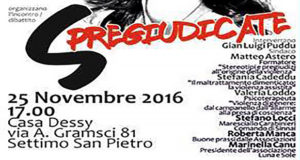 Banner Spregiudicate, Incontro dibattito - Settimo San Pietro, Casa Dessy - 25 Novembre 2016 - ParteollaClick