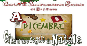 Banner Crea il tuo regalo di Natale - Centro di Aggregazione Sociale Serdiana - 5 e 12 Dicembre 2016 - ParteollaClick