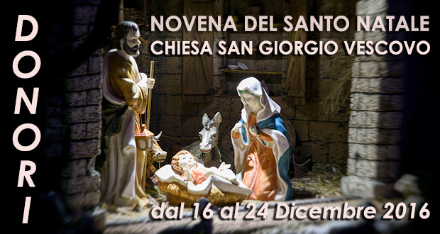 Immagini Del Santo Natale.Donori Novena Del Santo Natale 2016 Nella Chiesa San Giorgio Vescovo Parteollaclick