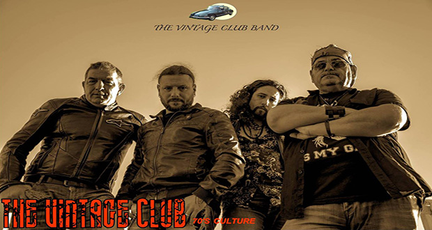 Banner The Vintage Club Band 70's culture - Valle della Luna Serdiana - 7 Dicembre 2016 - ParteollaClick