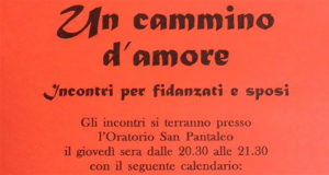 Banner Un cammino d'amore, Incontri per Fidanzati e Sposi - Dolianova, Oratorio San Pantaleo - Giovedì 16 e 23 Febbraio, 2, 9, 16, 23 e 30 Marzo e il 6 Aprile 2017 - ParteollaClick