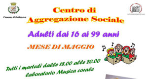 Banner Laboratori e Attivita di Maggio 2017 al Centro di Aggregazione Sociale - Dolianova - 2, 4, 9, 11, 16, 18, 23, 25 e 30 Maggio 2017 - ParteollaClick