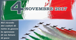 Banner Celebrazione della Commemorazione ai Caduti 2017 in Piazza Brigata Sassari - Dolianova - 4 Novembre 2017 - ParteollaClick